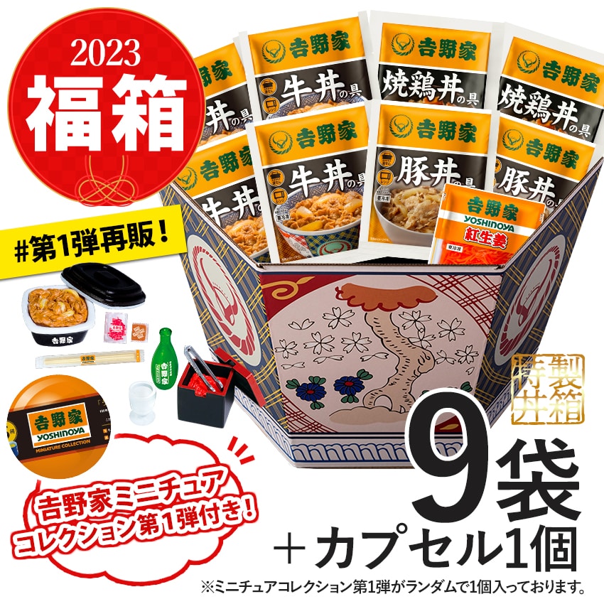 2023福箱セット4品9袋＋ミニチュアA【冷凍】